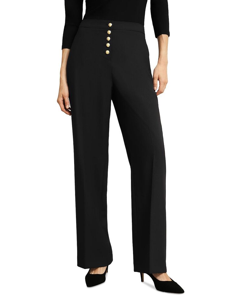 ホッブスロンドン レディース ボトムス カジュアルパンツ HOBBS LONDON Highclere Button Fly Pants Black ブラック 40,170円