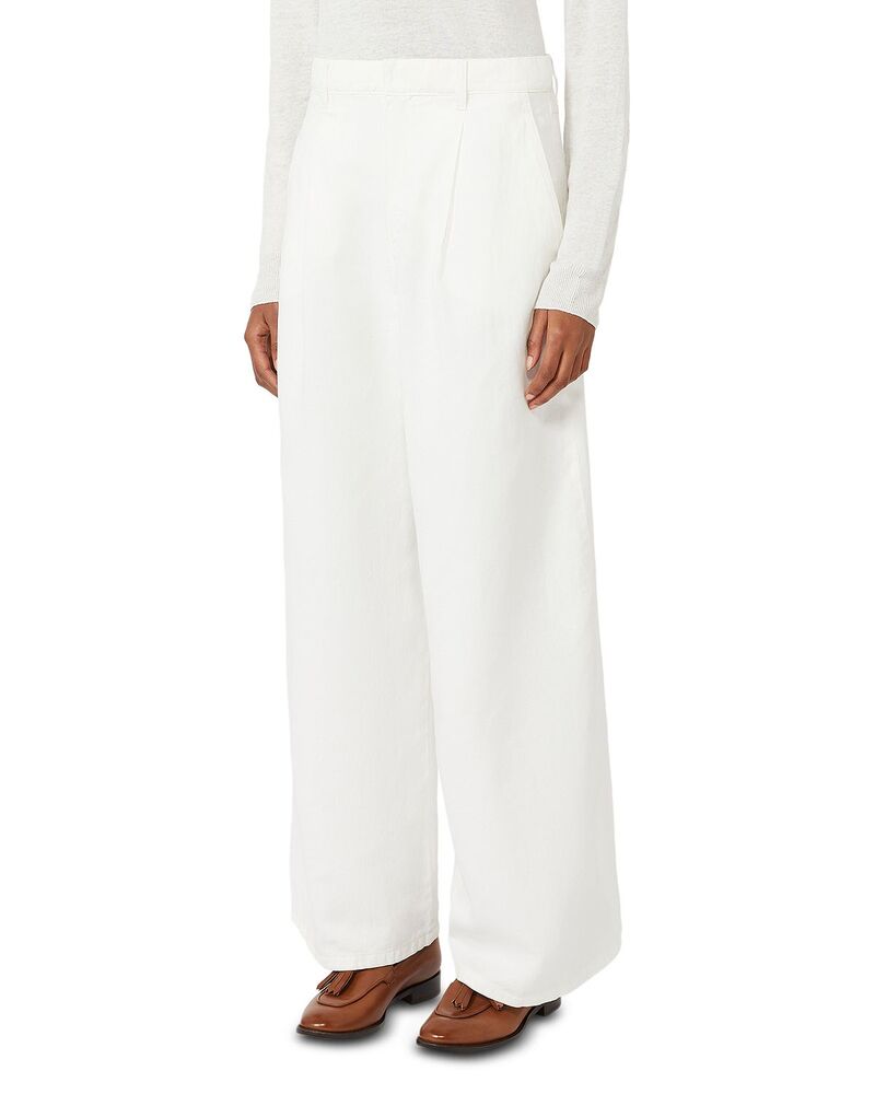 マックスマーラ レディース ボトムス カジュアルパンツ Max Mara Smmaloa Pants White ホワイト