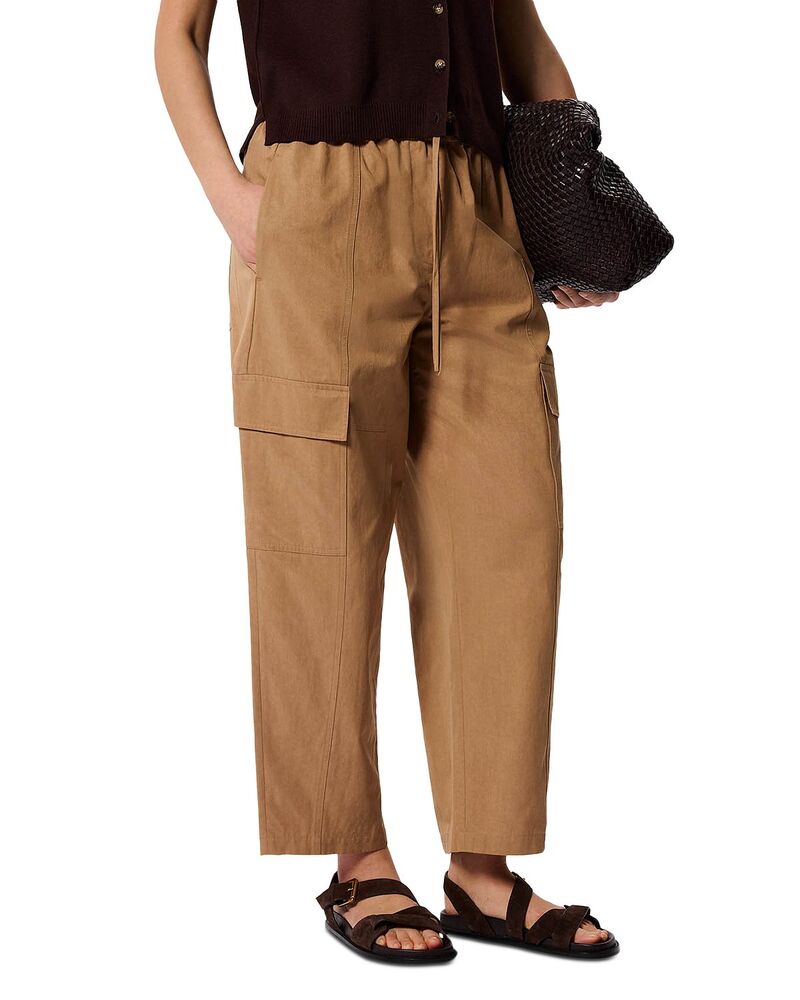 ホイッスルズ レディース ボトムス カジュアルパンツ Whistles Utility Barrel Trousers Neutral