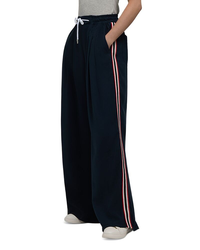 ハンター レディース ボトムス カジュアルパンツ ワイドレッグ Hunter Wide Leg Pants Navy ネイビー