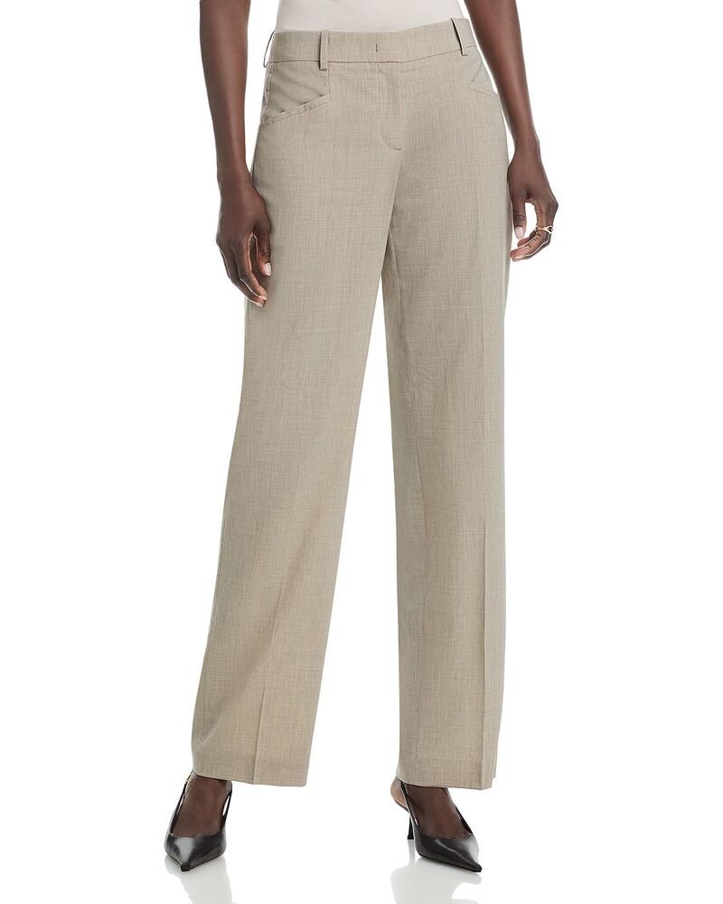 ボス レディース ボトムス カジュアルパンツ ウール BOSS Tilda Wool Pants Pumice|ReVida 店