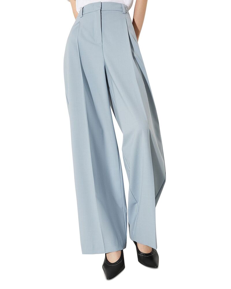 マックスアンドコー レディース ボトムス カジュアルパンツ MAX&Co. Mcofonte Pants Light Blue ブルー