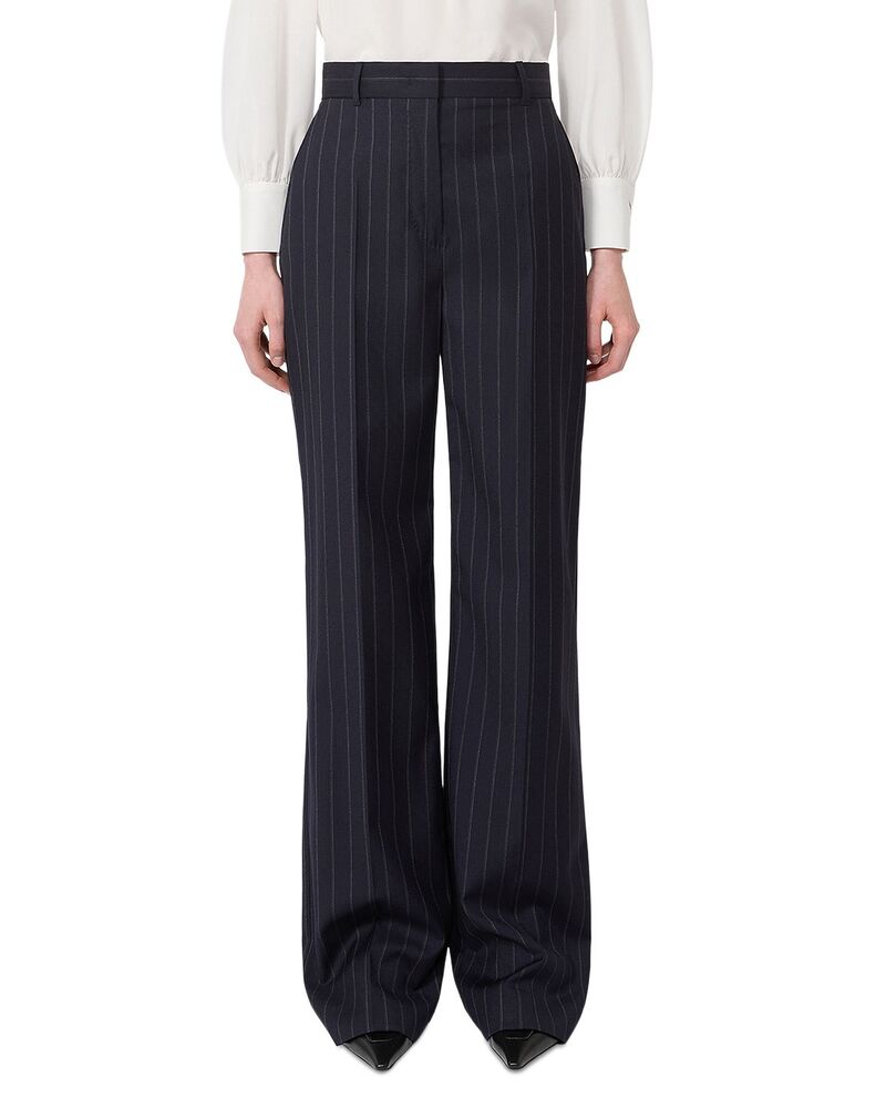 マックスマーラ レディース ボトムス カジュアルパンツ Max Mara Studio Mstenfasi Pants Navy ネイビー 87,340円