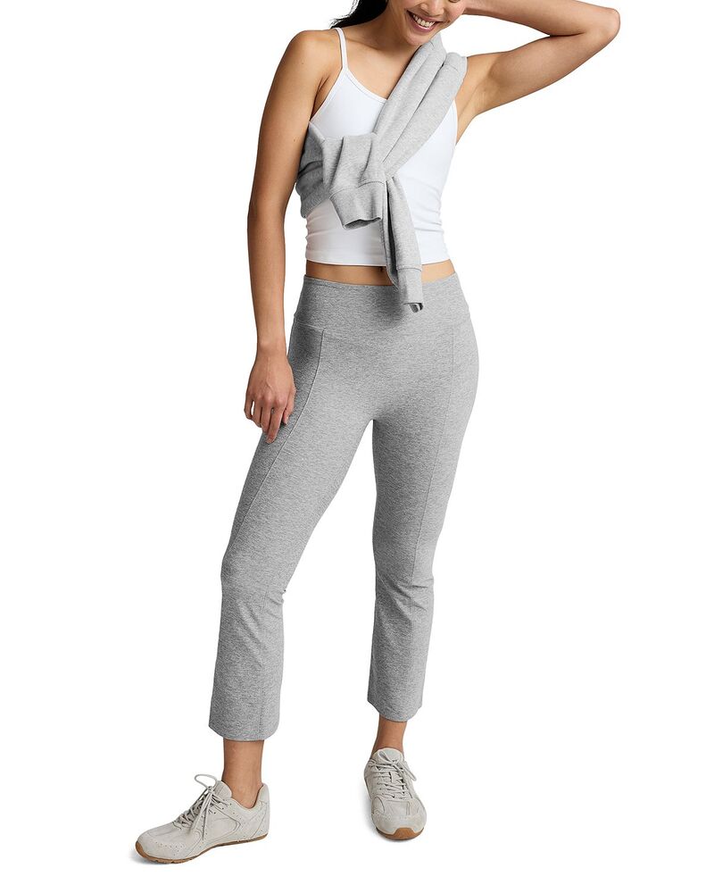 ビヨンドヨガ レディース ボトムス カジュアルパンツ Beyond Yoga Spacedye Pintuckick Flare High Waisted Pantsilver Mist シルバー