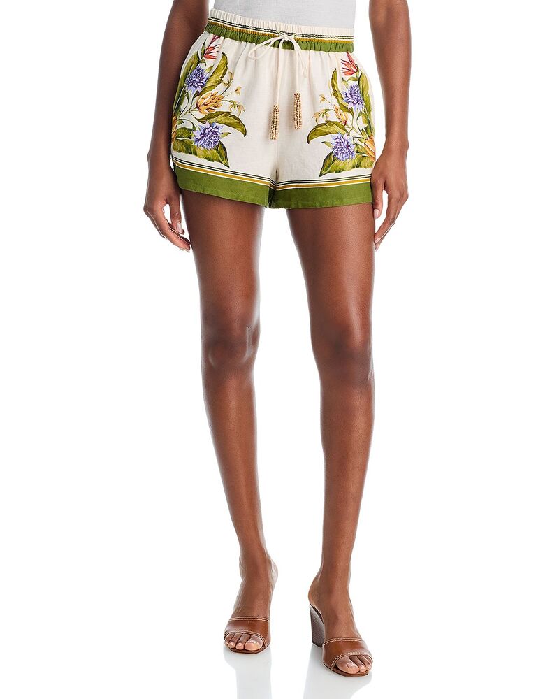 ファーム レディース ボトムス ハーフパンツ・ショーツ ショートパンツ FARM Rio Tropical Scarf Sand Shorts Tropical サンド