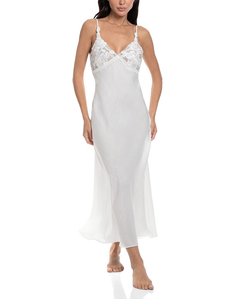 インブルーム レディース トップス ワンピース サテン レース In Bloom by Jonquilacembellished Shimmer Satinightgown Ivory アイボリー 18,346円