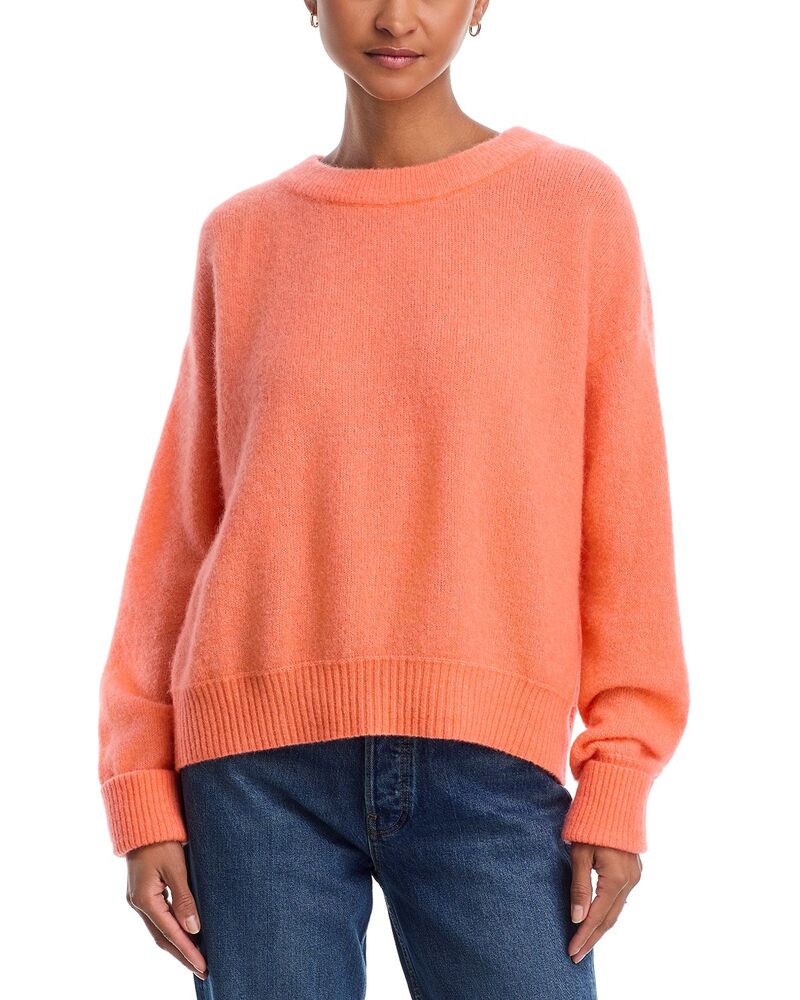 アメリカンヴィンテージ レディース アウター ニット・セーター American Vintage Boat Neck Sweater Saumon Chine