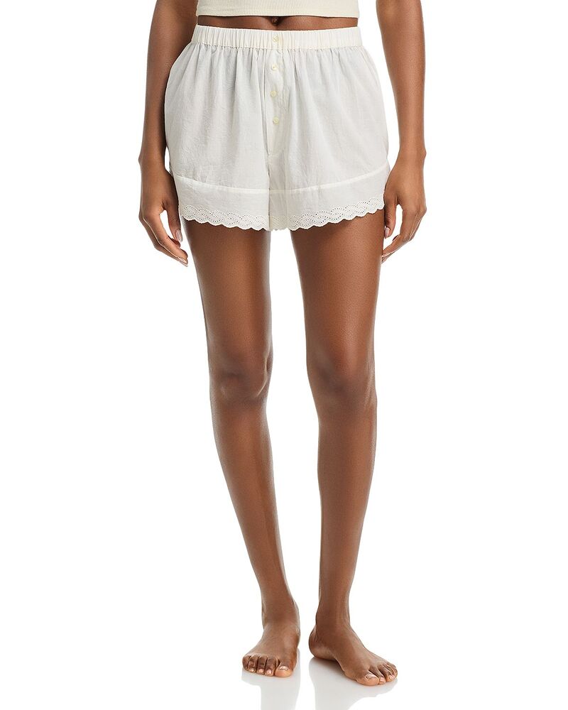 ザ・グレート レディース ボトムス ハーフパンツ・ショーツ ショートパンツ THE GREAT. Theyelet Sleep Shorts True White ホワイト 23,532円