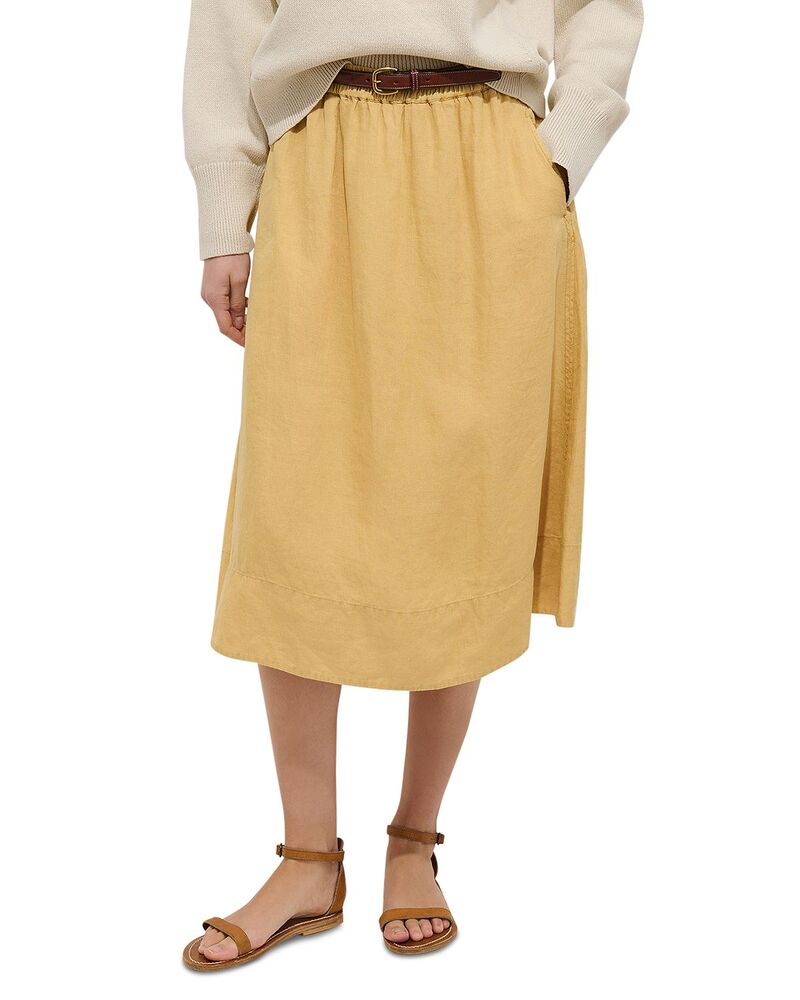 アレックスミル レディース ボトムスカート リネン Alex Mill Maddie Linen Skirt Light Sienna