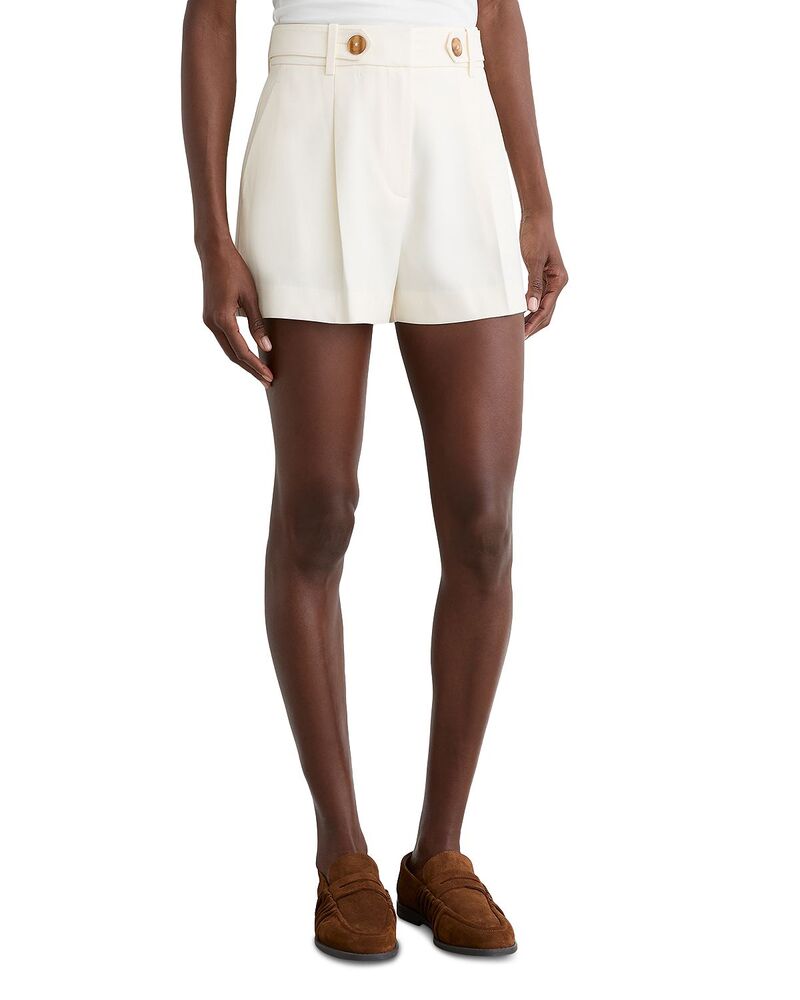 レイス レディース ボトムス ハーフパンツ・ショーツ ショートパンツ REISS Tailored Shorts Cream クリーム