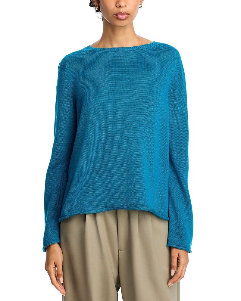 エイリーンフィッシャー レディース アウター ニット・セーター Eileen Fisher Bateau Neck Sweater Dragonfly｜ReVida 店