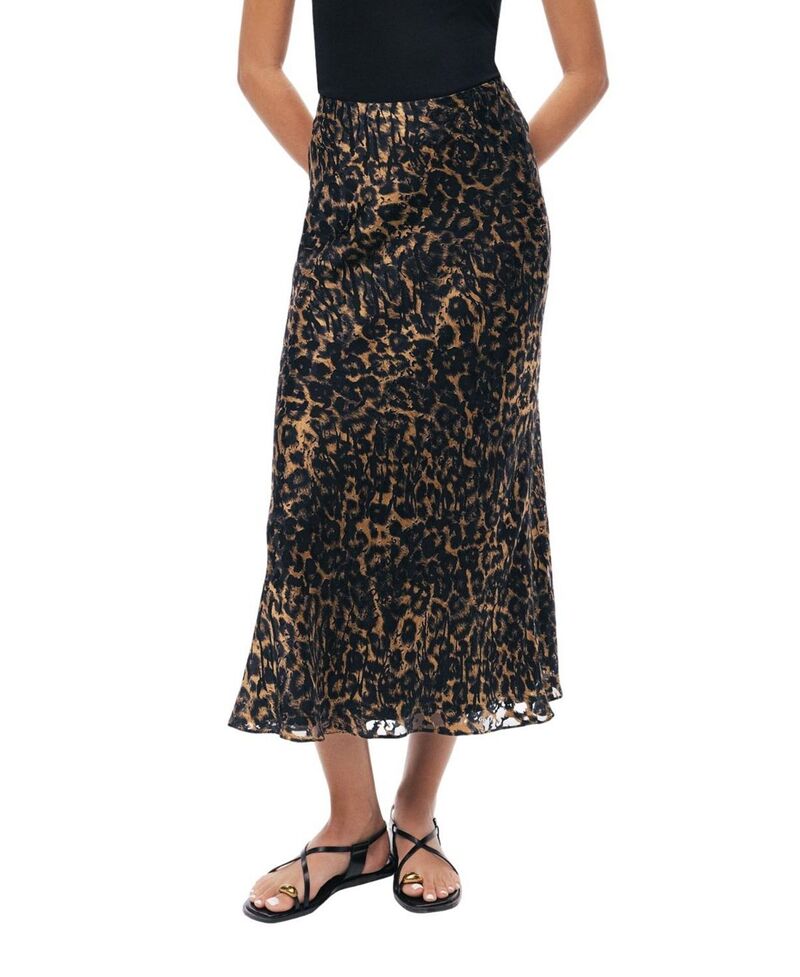 ノクチューン レディース ボトムスカート プリント ミディ NOCTURNE Printed Leopard Midi Skirt Multi-Colored マルチカラー 50,280円