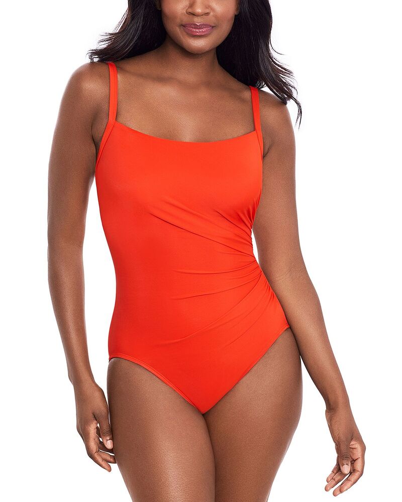 【送料無料】 ミラクルスーツ レディース 上下セット 水着 Rock Solid Starr One Piece Swimsuit Arancio