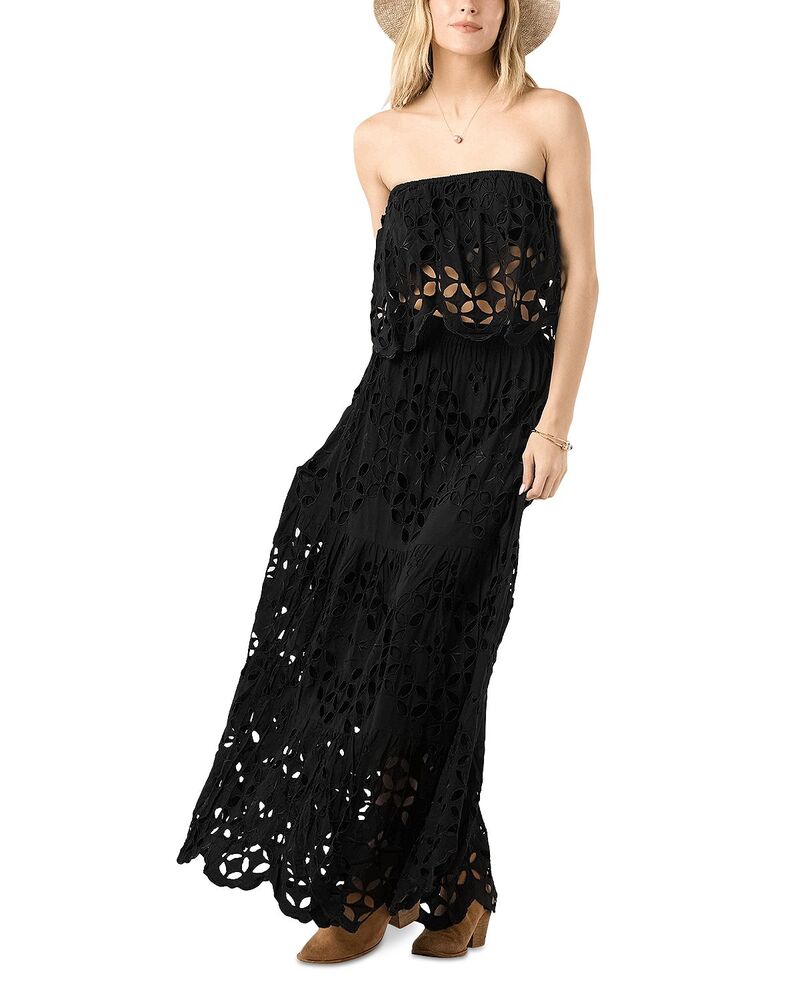 ティアールハワイ レディース ボトムスカート Tiare Hawaii Bora Top & Skirt Black ブラック