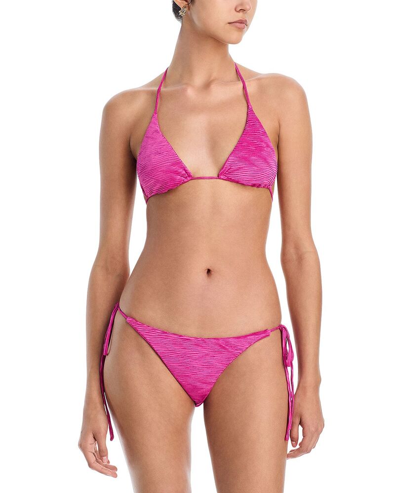 ペイクソト レディース 水着 トップのみ Peixoto Benji Bikini Top & Tonie Full Bottomagenta Waves マゼンタ