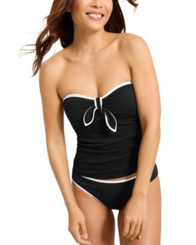 トッミーバハマ レディース 水着 トップのみ Tommy Bahama Island Cays Cabana Tie Tankini Top & Island Cays Cabana Hipster Bikini Bottom One-Size