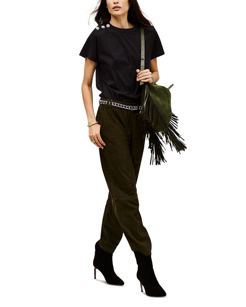 バッシュ レディース トップス Tシャツ ba&sh Elmer Tee Carbon|ReVida 店