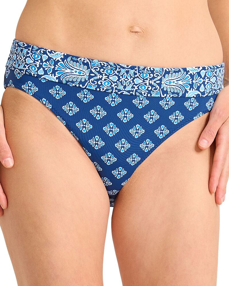 トッミーバハマ レディース 水着 ボトムスのみ Tommy Bahama Noble Pineapple Reversible Bikini Bottom Indigo Tide インディゴ 19,236円