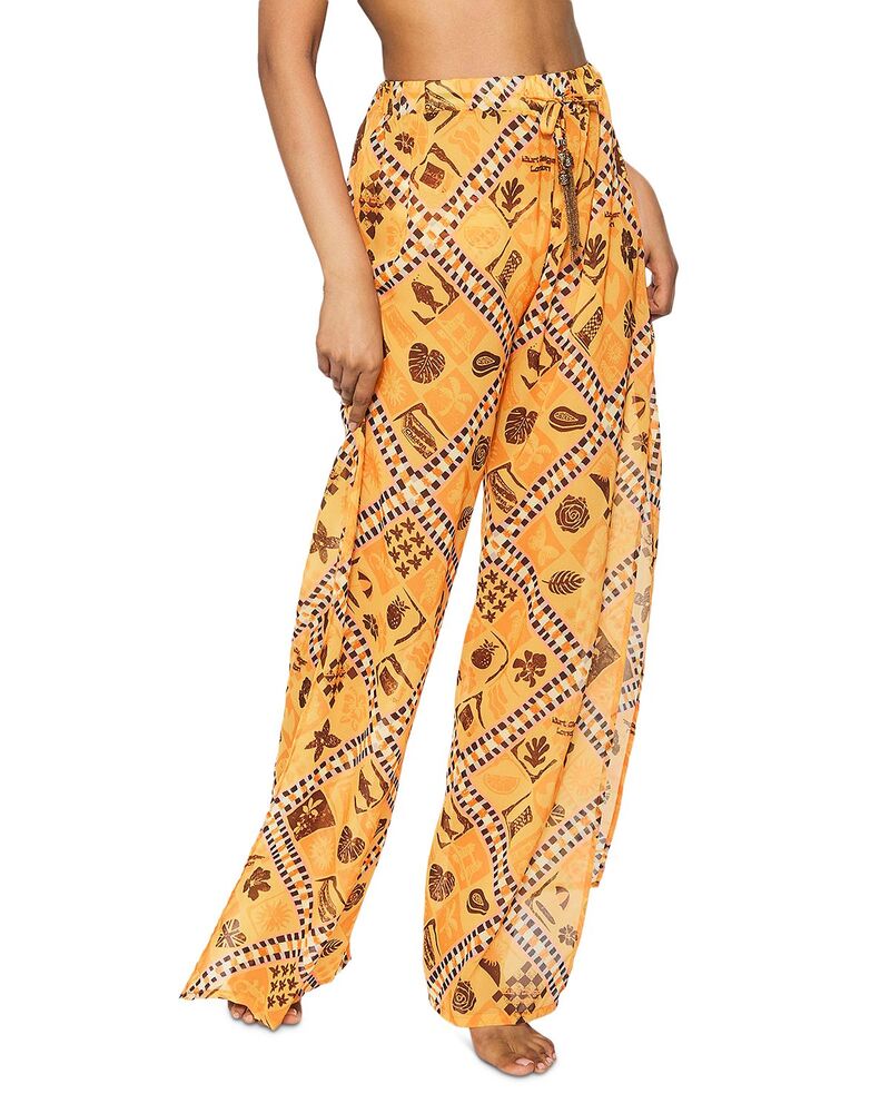 カートジェイガーロンドン レディース ボトムス 心地好いズボン下 KURT GEIGER LONDON Resort Cover Upants Yellow 黄色