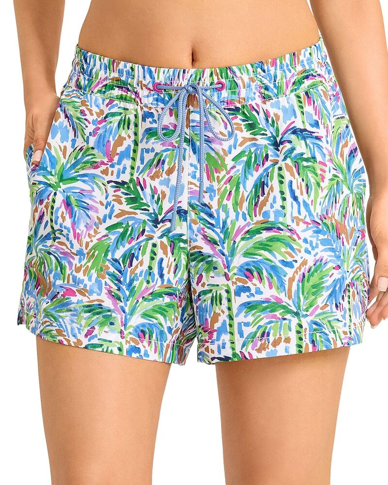 トッミーバハマ レディース ボトムス ハーフパンツ・ショーツ ショートパンツ Tommy Bahama Poolside Palms Boardshorts Four Leaf Clover