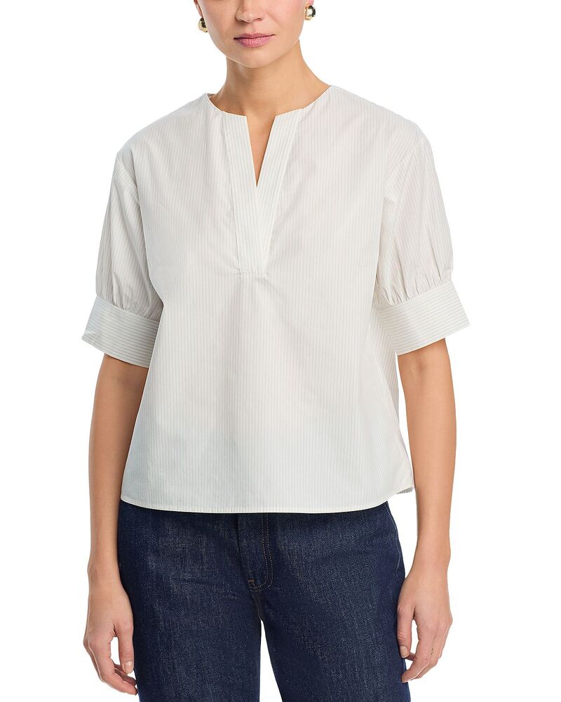 フレーム レディース トップス シャツ Vネック FRAME V Neck Popover Top Creamulti クリーム