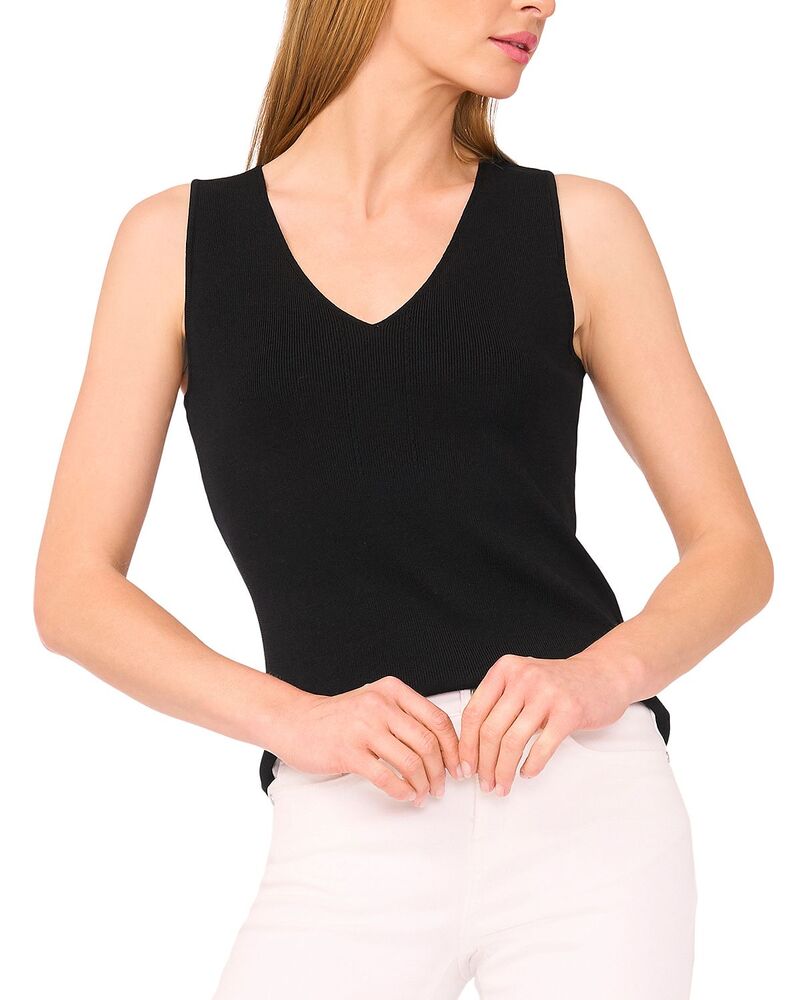テッドベーカー レディース トップス シャツ Vネック ノースリーブ Ted Baker V Neck Sleeveless Top Rich Black ブラック