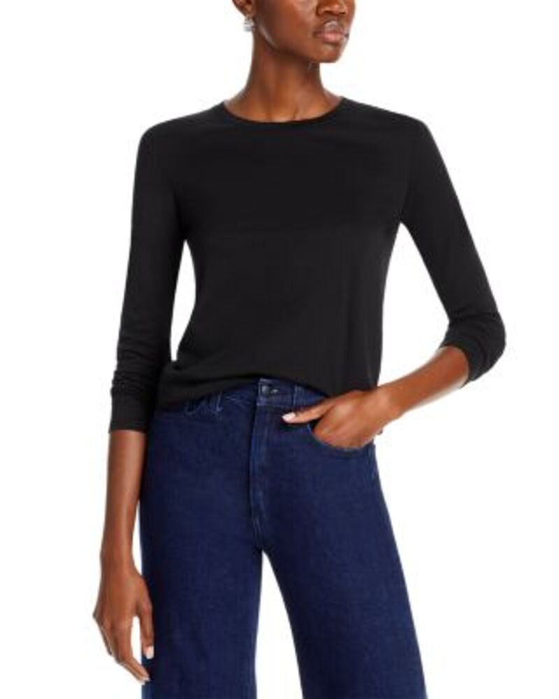 ヴィンス レディース トップス シャツ クルーネック Vincessential Crewneck Top One-Size