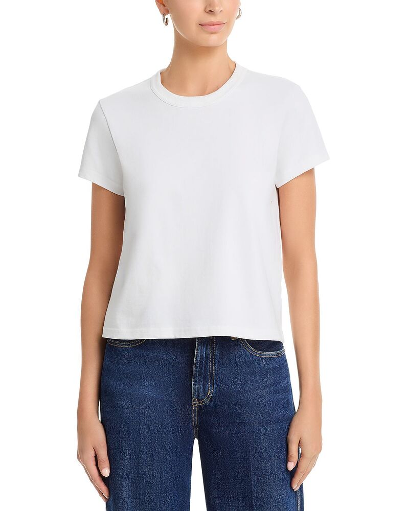 レイルズ レディース トップス Tシャツ Rails Girlfriend Tee White ホワイト