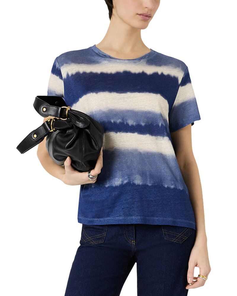 ジェラルド・ダレル レディース トップス シャツ リネン Gerardarel Mabinty Linen Top Indigo インディゴ
