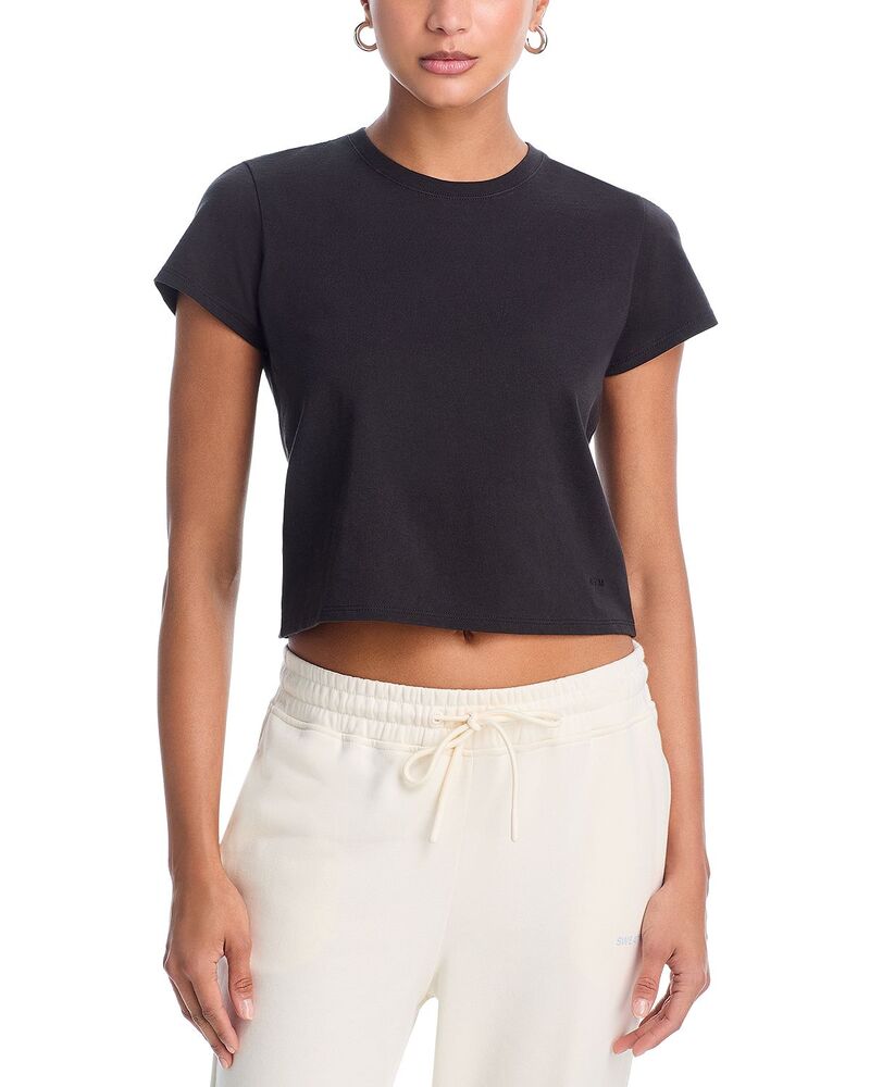 アンソニー・トーマス・メリロー レディース トップス Tシャツ ATM Heavyweight Baby Tee Black ブラック|ReVida 店