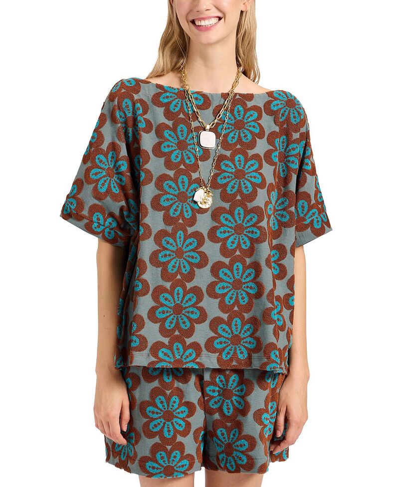 ラ・ダブル・ジェイ レディース トップス Tシャツ La DoubleJ Meditation Tee Caperust ラスト|ReVida 店