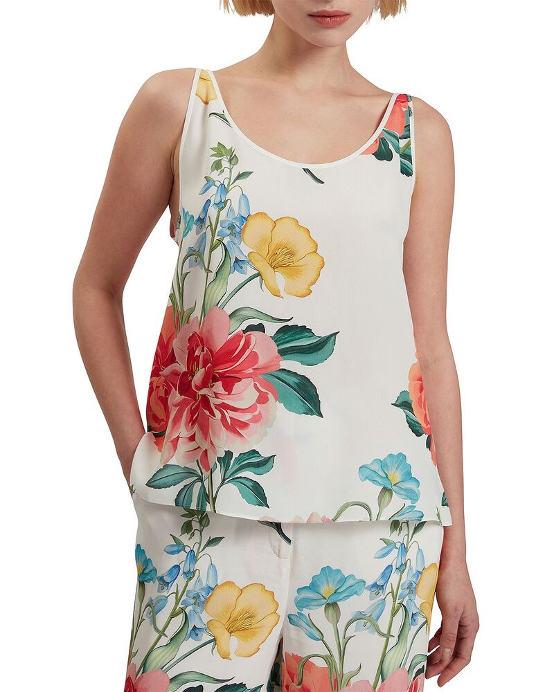 テッドベーカー レディース トップス タンクトップ Ted Baker Purrla Tank Top White ホワイト 14,615円
