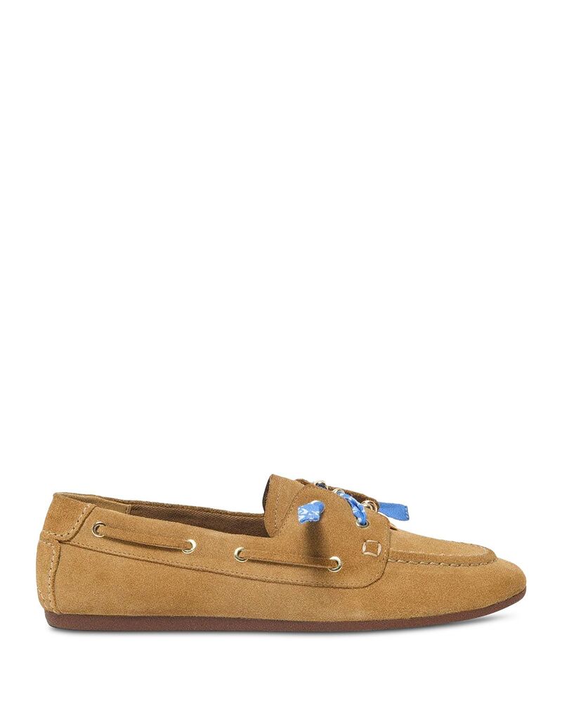 マージュ レディース シューズ スリッポン・ローファー スエードクロス Maje Women\u0027suede Boat Shoe Loafers Camel 駱駝