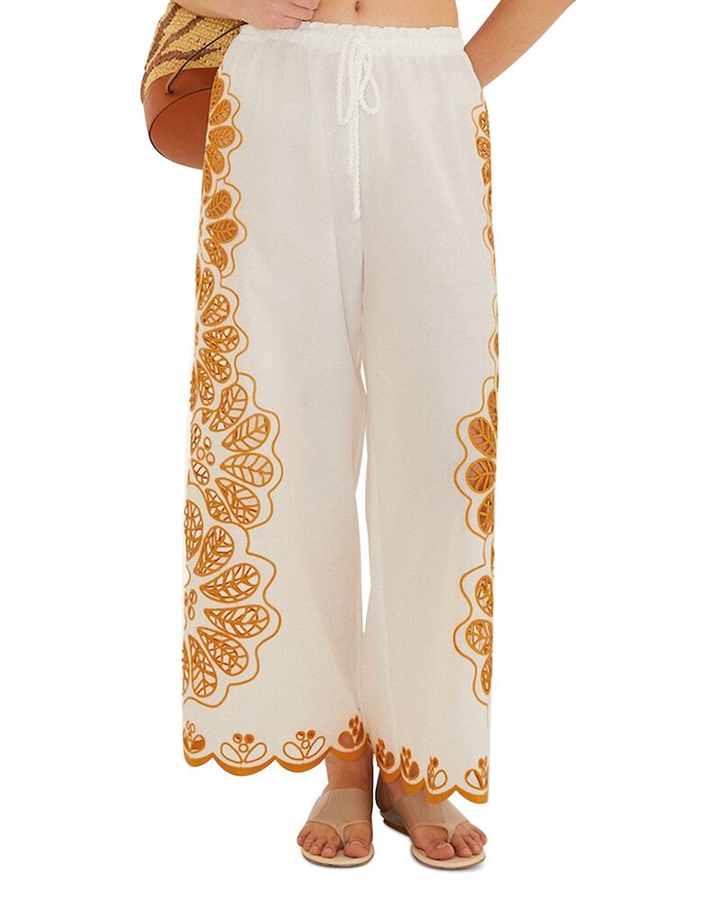 農園 レディース ボトムス 心地好いズボン下 FARM Rio Palermo Pantswim Cover-Up Off-White 象牙色