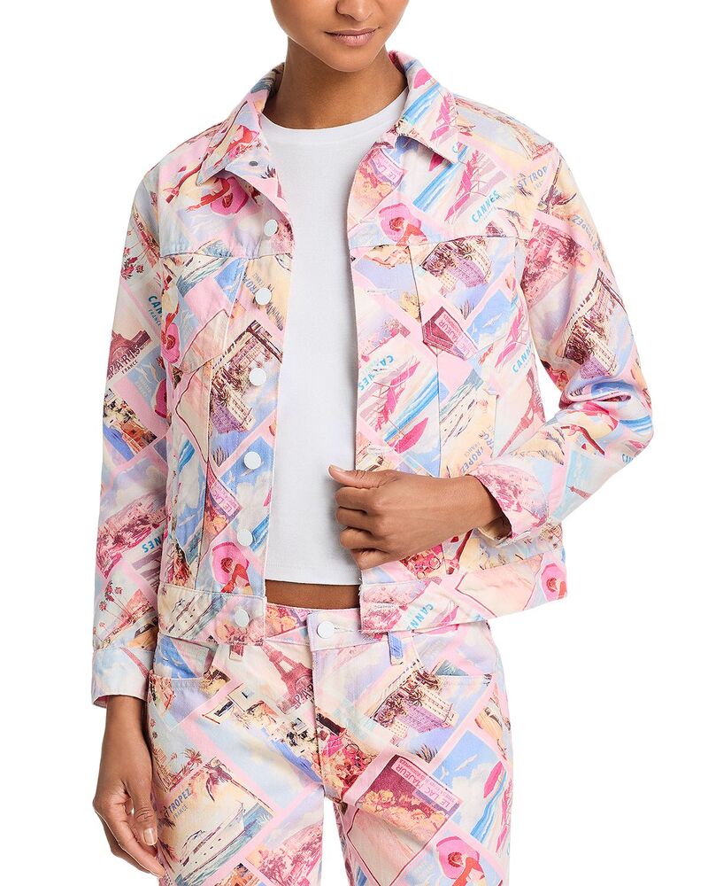 ラジャンス レディース アウター ジャケット・ブルゾン L\'AGENCE Joey Oversized Jacket Pink Postcard ピンク｜ReVida 店