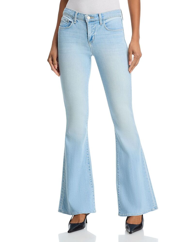 ラジャンス レディース シューズ スニーカー ローライズ ジーンズ L'AGENCE Taney Low Rise Sneaker Flared Jeans inormandie Normandie