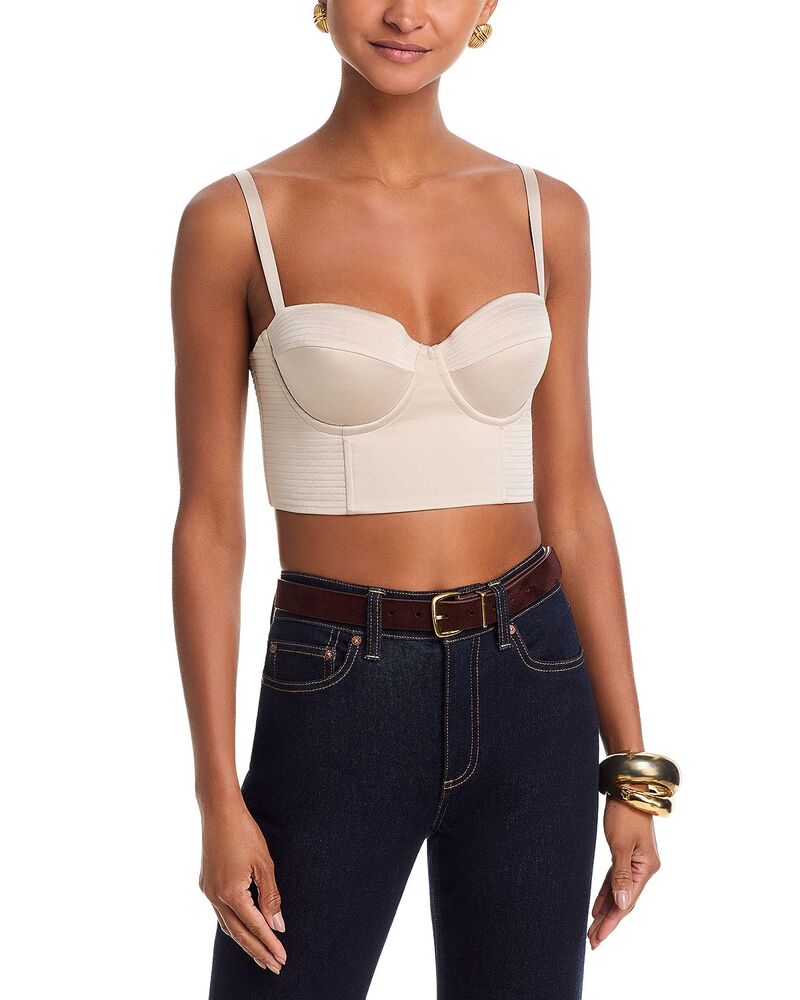 ラジャンス レディース アンダー御召しもの ブラ L\u0027AGENCE Nysa Bralette Champagne 三鞭酒