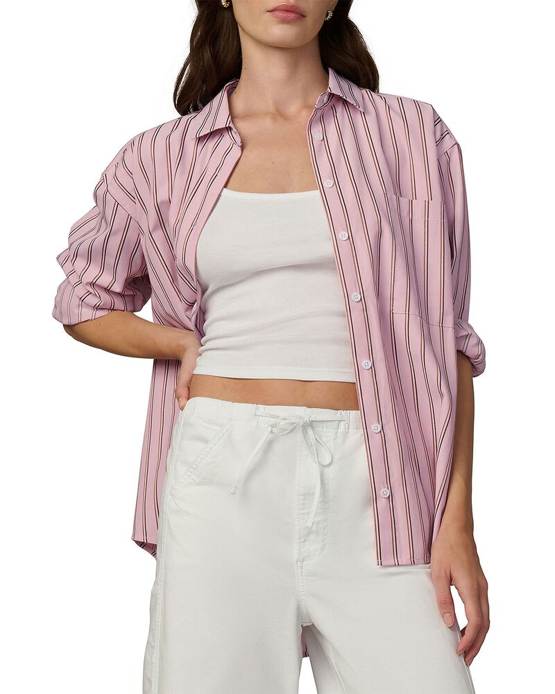 ジョーズジーンズ レディース トップス シャツ ボタンダウン Joe's Jeans The Boyfriend Button Down Shirt Blush Pink ピンク