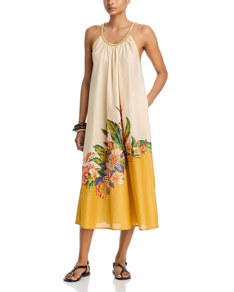 ファーム レディース トップス ワンピース マキシ FARM Rio Hilo Maxi Dresswim Cover-Up Light Blush ブラッシュ