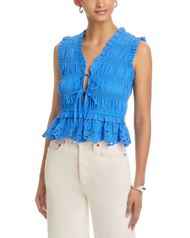 レイルズ レディース トップス シャツ Rails Martine Top Harbor Blue ブルー