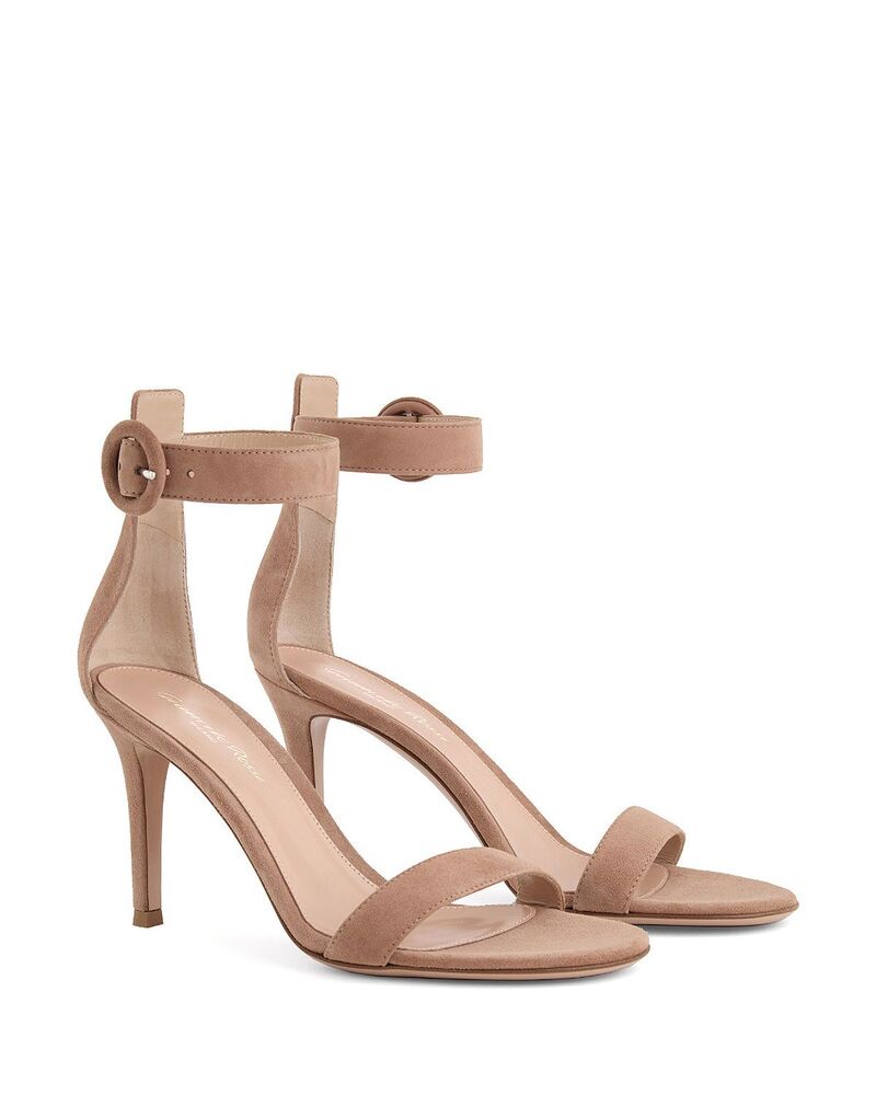 ジャンヴィト ロッシ レディース シューズ サンダル Gianvito Rossi Women's Portofino 85 Sandals Beige Pink ピンク