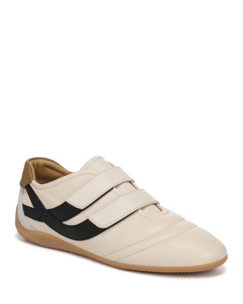 ヴィンス レディース シューズ スニーカー Vince Women'sonic Trainerunning Sneakers Flax/Black ブラック
