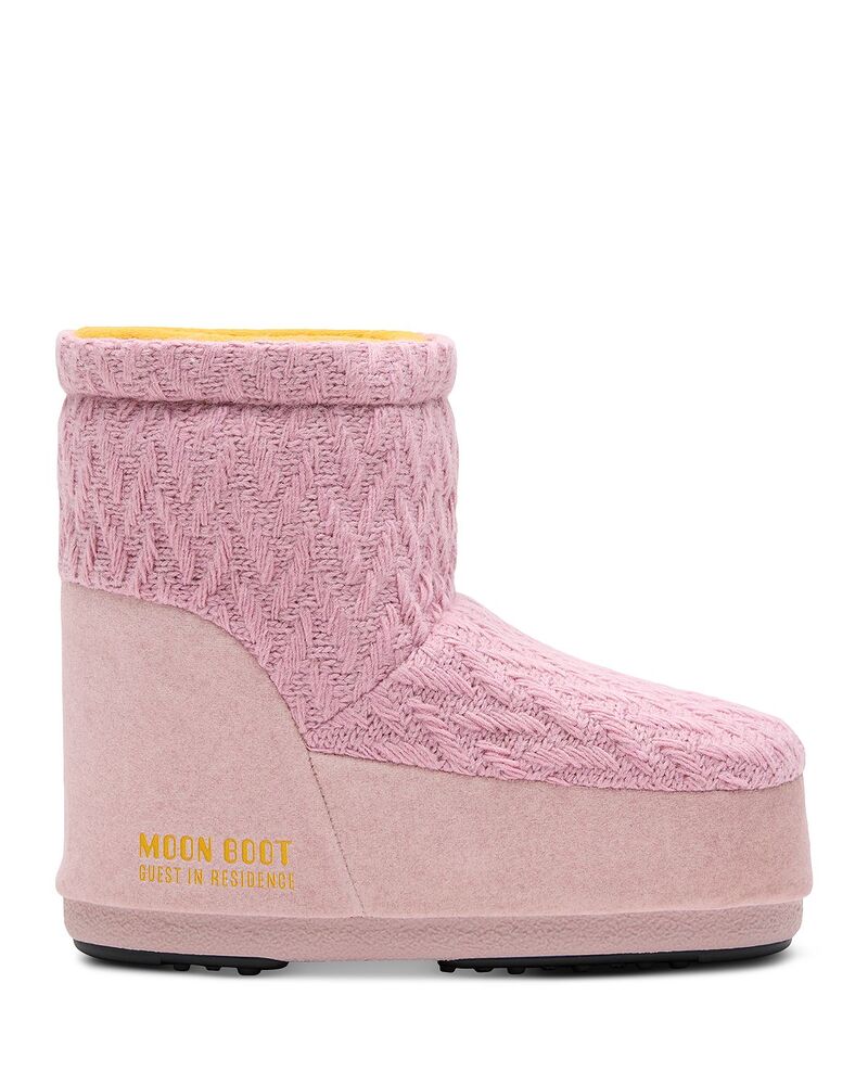 ムーンブーツ レディース シューズ ブーツ・レインブーツ Moon Boot Women's Icon Low Boots Rose
