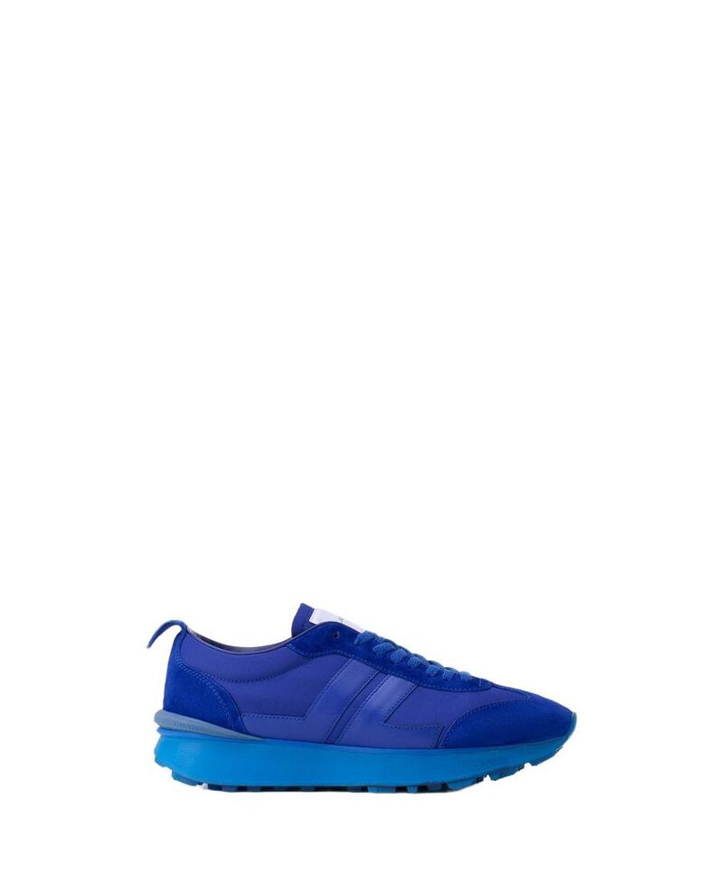 ランバン メンズ シューズ スニーカー ナイロン Lanvin Bumpr Nylon Sneakers Electric Blue ブルー|ReVida 店