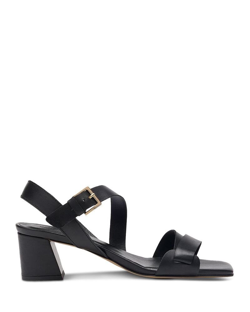 ホイッスルズ レディース シューズ サンダル ヒール Whistles Women's Block Heel Buckle Sandals Black ブラック