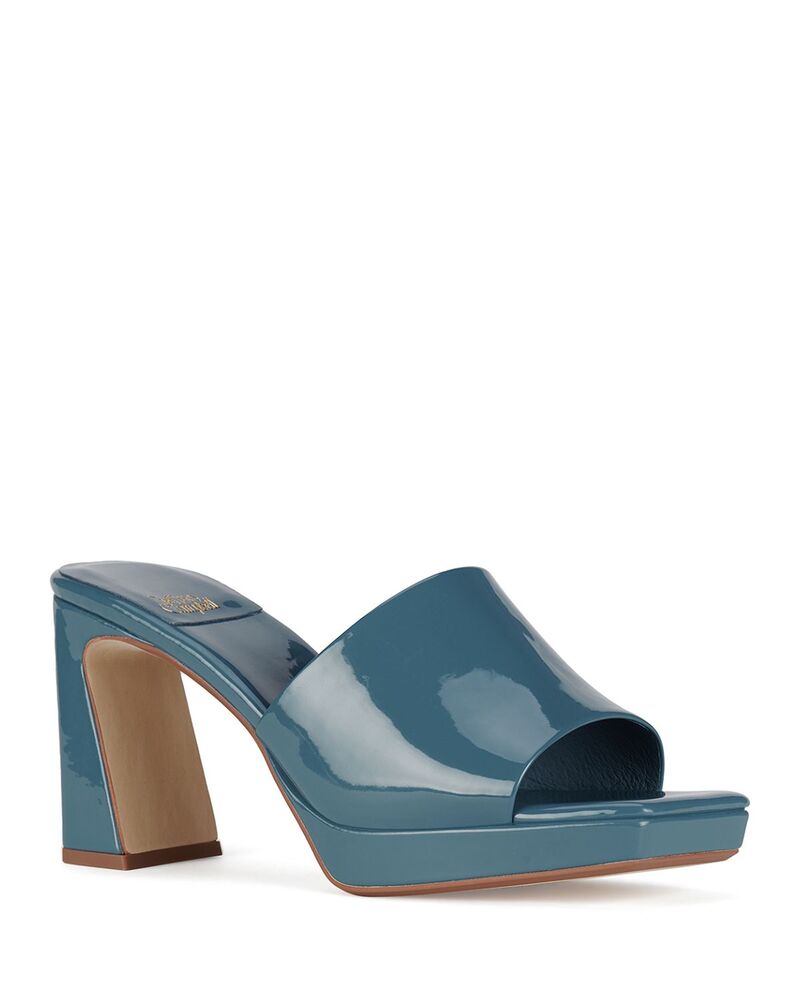 ジェフリー キャンベル レディース シューズ サンダル プラットフォーム Jeffrey Campbell Women's Platform Sandals Dusty Blue Patent ブルー