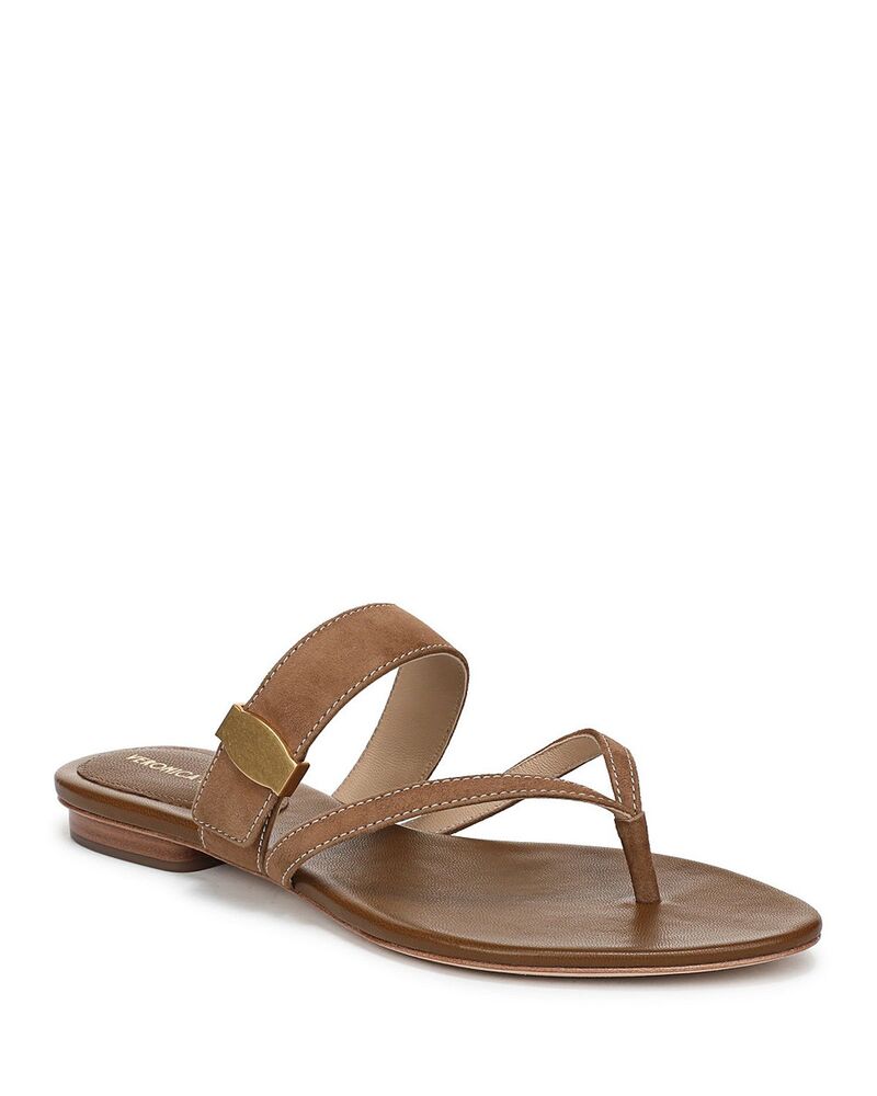 ヴェロニカ ベアード レディース シューズ サンダル Veronica Beard Women'salva Dash Flat Sandals Chestnut