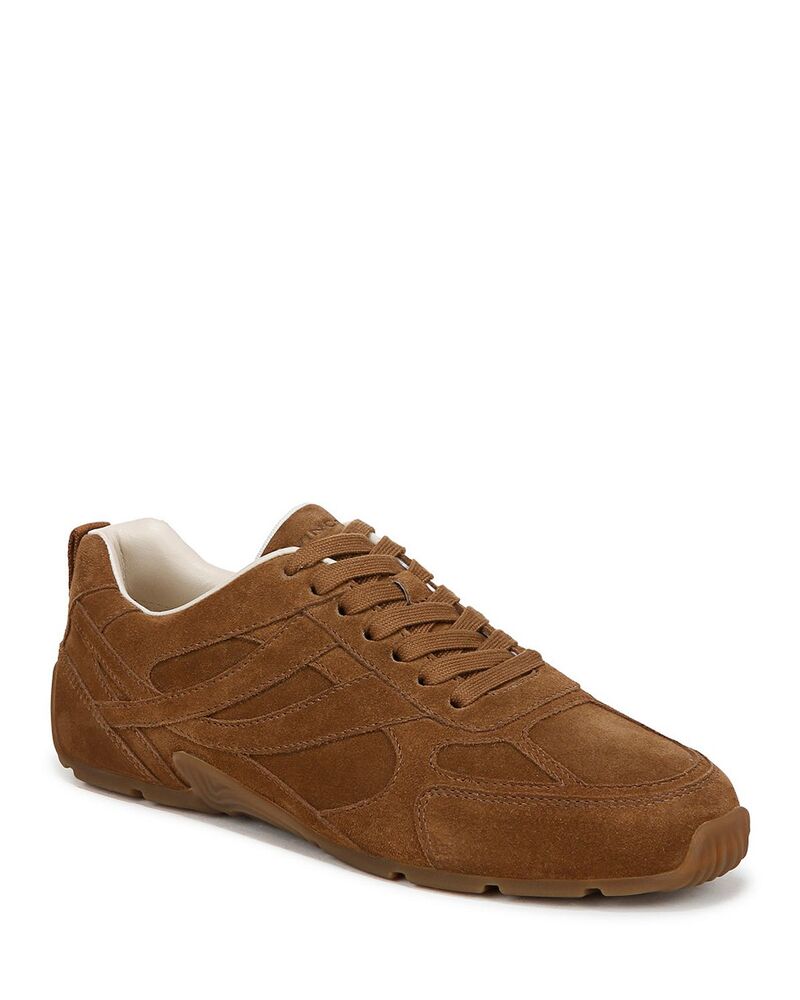 ヴィンス レディース シューズ スニーカー Vince Women's Mojave Trainer Sneakers Elmwood Brown Suede ブラウン
