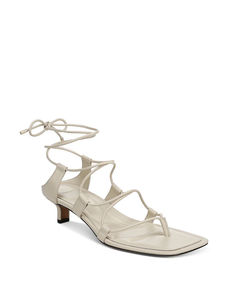 ヴィンス レディース シューズ サンダル アンクル Vince Women's Paulette Ankle Tie Sandals Moonlight|ReVida 店