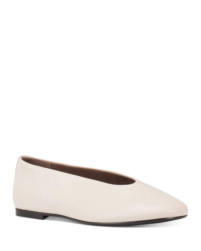 ヴァガボンド レディース シューズ パンプス なめし革 Vagabond Shoemakers Women\u0027s Aleya Leather Ballet Flats Cream 皮膚軟化剤